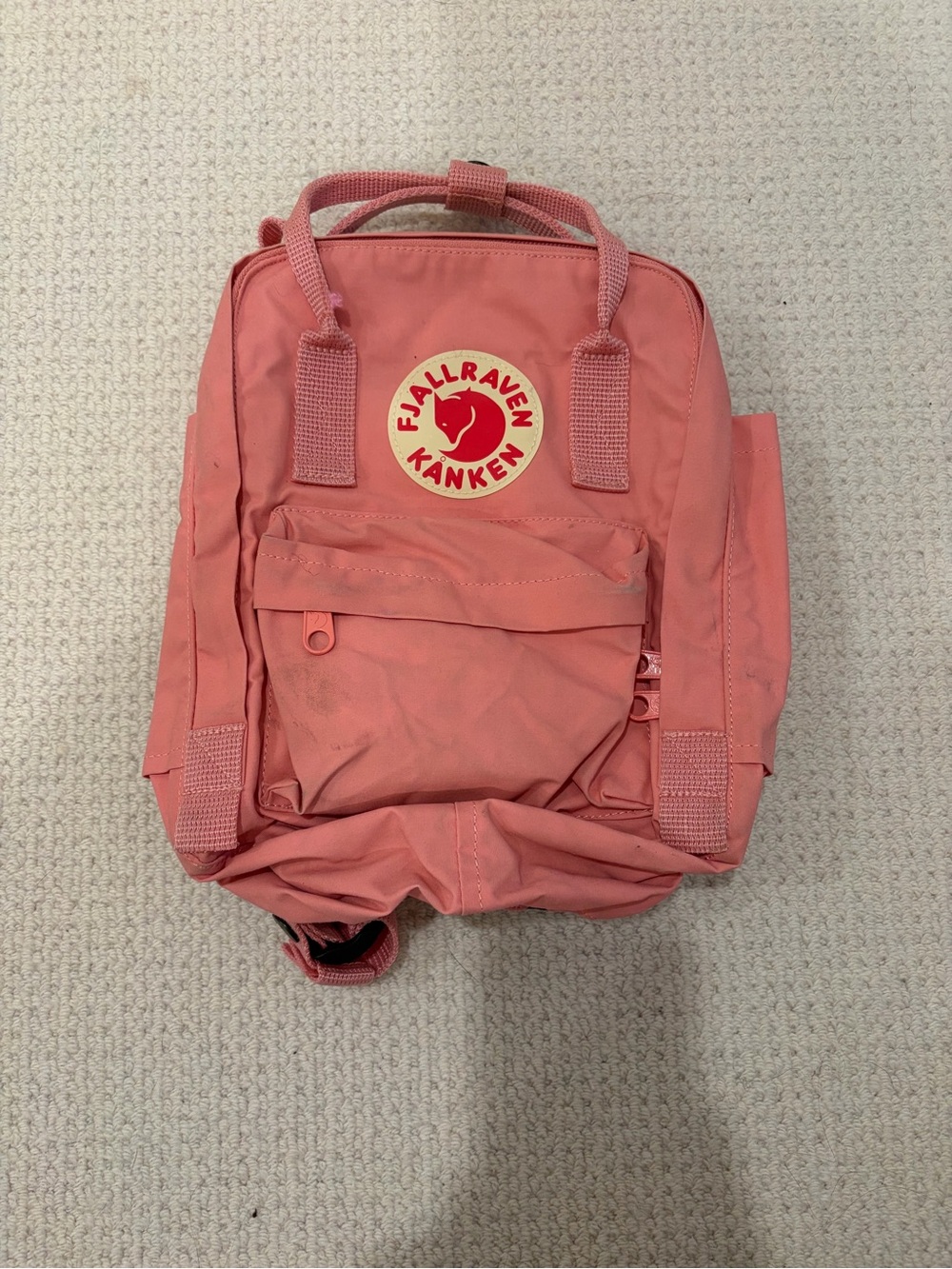 Fjallraven Kanken Mini Backpack - Coral